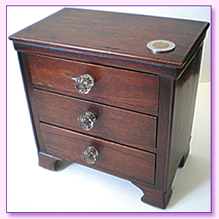 1850 Miniature Chest of Drawers
